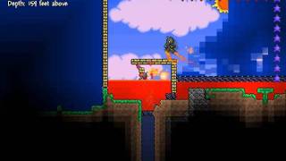 Terraria  How to kill the guide [upl. by Brendan]