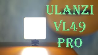 Ulanzi VL49 Pro RGB Led Işık [upl. by Arodoet]