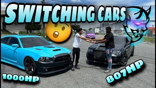 SWITCHING CARS WITH A 2ND GEN DEMON SWAP OWNER FOR 24HOURS [upl. by Coniah277]