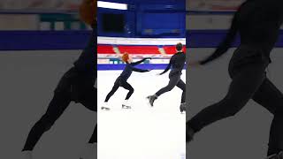 French Ice Dance Champions Evgeniia Lopareva amp Geoffrey Brissaud Free Dance [upl. by Nylarej989]