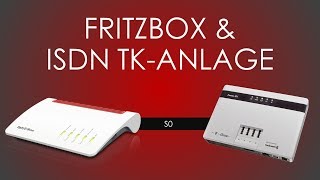 Fritzbox Tutorial  ISDN Telefonanlage anbinden [upl. by Batish]