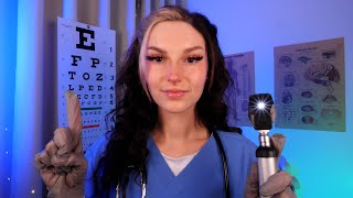 ASMR Detailed Cranial Nerve Exam  Medical Personal Attention Doctor Role Play [upl. by Harden709]