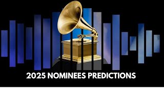 GRAMMY 2025 NOMINEES PREDICTIONS [upl. by Zosi]