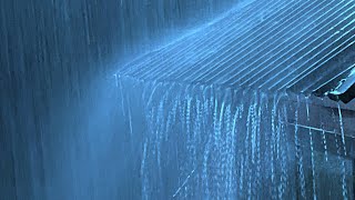 🔴 Heavy Rain on a Tin Roof for Sleeping 247 Sleep Instantly with Rain Sounds amp Thunder at Night [upl. by Estrellita246]