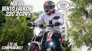 Nueva Vento Falkon 220 2024😱  ¡Una Moto Increíble🔥  ¡Vale la Pena💯 [upl. by Lashondra]