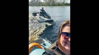 2024 SeaDoo Fish Pro Trophy Live your best Life Seadoo 💙💙 [upl. by Amelina]