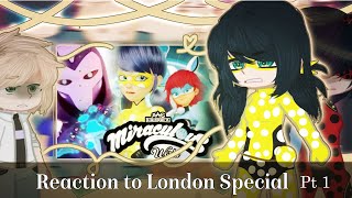 MLB React To London Special  Part 12  Gacha Club  Gacha React [upl. by Durant539]