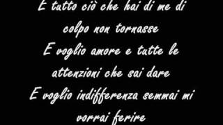 Tiziano Ferro  Ti scatterò una foto lyrics [upl. by Pliam]