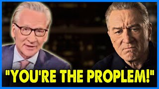 Bill Maher SILENCES Robert De Niro with This SIMPLE Question [upl. by Crispa]