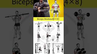 biceps workout biceps workout at gym biceps workout at homeback and biceps workout at gymbiceps [upl. by Ayanad]