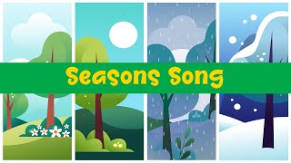 Seasons Song  Jjust Kids  Nursery Rhyme for Kids  Four Season Song [upl. by Gnilyam]