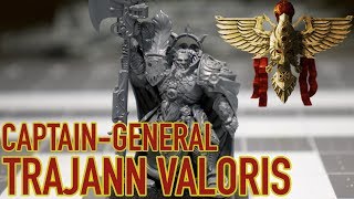 CaptainGeneral Trajann Valoris Unboxing and Assembly  Adeptus Custodes [upl. by Philemol672]