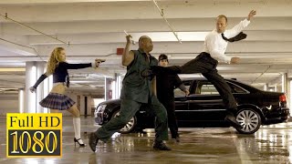 Jason Statham vs Car Thieves in the movie The Transporter 2 2005 [upl. by Jemmie]