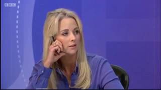 Isabel Oakeshott taking names on BBC Question Time [upl. by Ahtaga]