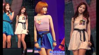 120519 Apink HUSH at KyungHee Cyber University Fancam 3in1 Compilation [upl. by Rahs91]