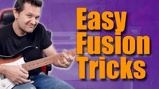 Playing Fusion Guitar Finally Clicked With These RIDICULOUSLY EASY Tricks [upl. by Norita]