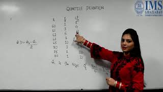 Quartile deviation for discrete data [upl. by Ernaline590]