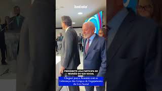 PRESIDENTE LULA MARCA PRESENÇA EM REUNIÃO DO G20 SOCIAL [upl. by Lane163]