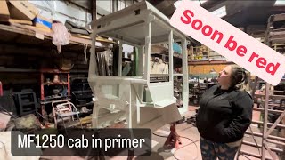 MF 1250 cab in primer 👍 [upl. by Jilleen841]