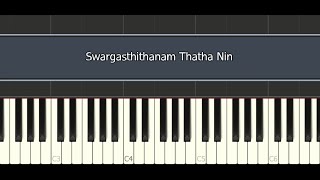 Swargasthithanam Thatha Nin Keyboard Tutorial  Syro Malabar Holy Mass Midi Karaoke  Ernakulam Tune [upl. by Quennie156]