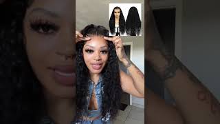 13X6 HD Lace Wig Install Tutorial  PreBleached Knots Natural Hairline [upl. by Colt]