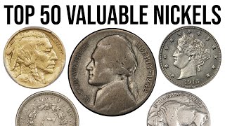 Top 50 Most Valuable Nickels In History [upl. by Aisel750]