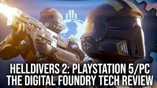 Helldivers 2  PlayStation 5PC  The Digital Foundry Tech Review [upl. by Couq]