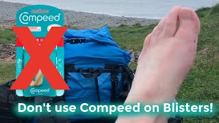 ED SLOT  ITS ALL ABOUT BLISTERS  WHEN NOT TO USE COMPEED [upl. by Ysteb]