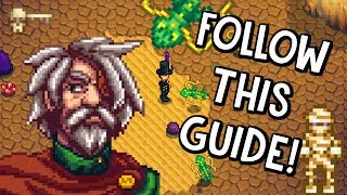 THE BEST SKULL CAVERN GUIDE FOR STARDEW VALLEY [upl. by Jerold302]