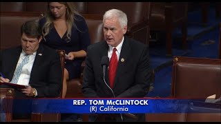 Rep McClintock Speaks in Support of HR 5717  No Bailout for Sanctuary Cities Act [upl. by Lukash]