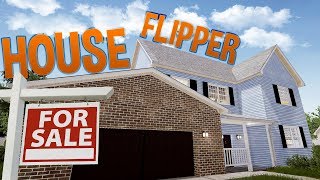 House Flipper  Huge Home Renovations  300000 Home  House Flipper Gameplay Highlights [upl. by Aleak917]