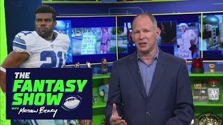 Ezekiel Elliotts Suspension Affects His Fantasy Value  The Fantasy Show With Matthew Berry  ESPN [upl. by Ahsenak474]