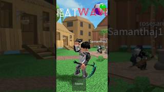 Heat Waves Edit roblox heatwaves edit NeverGonnaGiveYouUp [upl. by Maitund]