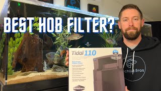 Seachem Tidal Hang On Back Filter  Unboxing Setup Cleaning amp Review [upl. by Betteann]