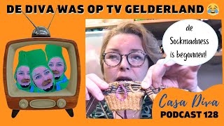 Casa Diva Podcast 128  Sockmadness is begonnen en de Diva als bekende Gelderlander 😂 [upl. by Lundquist]