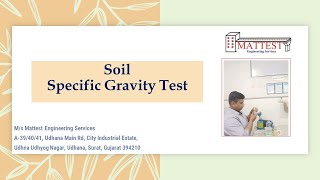 Soil Specific Gravity Test  As per IS 2720 Part 3 Section 1 1980 [upl. by Borroff]