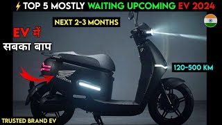 ⚡Top 5 Upcoming Electric scooter in india 2024  100 Confirm  Best Electric scooter Ev Auto Gyan [upl. by Rehptosirhc]