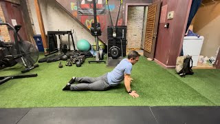 Prone press ups [upl. by Ekram]