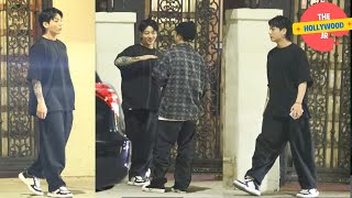 BTS JUNGKOOK ENJOYS A NIGHT OUT AT MATSUHISA RESTAURANT WITH FRIENDS [upl. by Anidam264]