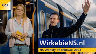 De eerste TREINASSISTENT van NL  Komde gij werke bij NS  VVD en CDA over NS  NS Weekly [upl. by Arakaj]