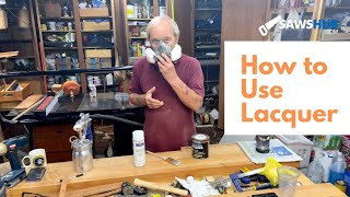 How To Use a Lacquer Finish on Wood for Staining Your Woodworking Projects [upl. by Bria675]