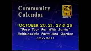 KITN Community Calendar segment 101090 [upl. by Hauge]