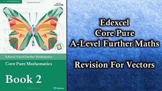 Edexcel A Level Further Maths Core Pure  Vectors [upl. by Gnut865]