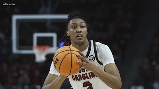 South Carolina basketball star Ashlyn Watkins charged with assault and kidnapping [upl. by Medora]