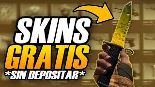 Como CONSEGUIR SKINS GRATIS de CS2 en 2024 SIN DEPOSITAR 💰HASTA 6 en SKINS💰 [upl. by Cheung]