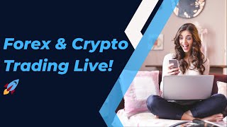 forex and crypto trading live [upl. by Leay167]