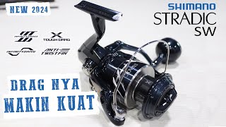 Shimano Stradic SW 2024  Spek Tinggi Drag Makin Kuat [upl. by Yrakcaz]