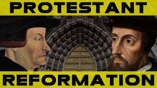 The Protestant Reformation 34  Calvin and Zwingli [upl. by Osswald827]