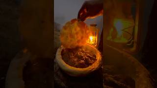 Çadır Kampında Kiremitte Köfte Kebabı 🥩🏕️  meatball kebab on tile in a tent camp [upl. by O'Rourke]