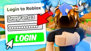 I LOGGED Into A FANS ACCOUNTS In MM2 😱 Murder Mystery 2 [upl. by Aden253]